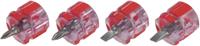 Bikeservice Screwdriver bst mini 4pcs cross slot