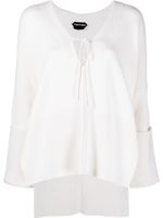 TOM FORD pull ample en cachemire - Blanc - thumbnail