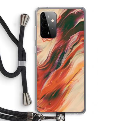 Forgotten Lands: Samsung Galaxy A72 5G Transparant Hoesje met koord