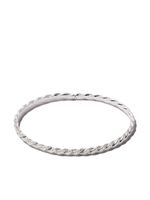 David Yurman bracelet Pavéflex en or blanc 18ct (3,5 mm) - Argent