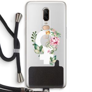 Venus: OnePlus 6 Transparant Hoesje met koord