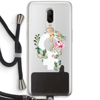 Venus: OnePlus 6 Transparant Hoesje met koord