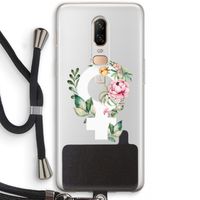 Venus: OnePlus 6 Transparant Hoesje met koord
