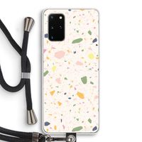Terrazzo N°21: Samsung Galaxy S20 Plus Transparant Hoesje met koord