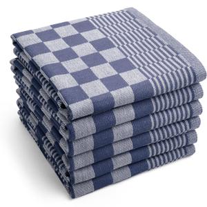 Zavelo Theedoeken Schoon & Droog Blauw (6 stuks)