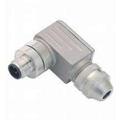 Pepperl+Fuchs 211368 Sensor/actuator connector, niet geassembleerd M12 Aantal polen (sensoren): 4 Stekker, haaks 1 stuk(s)