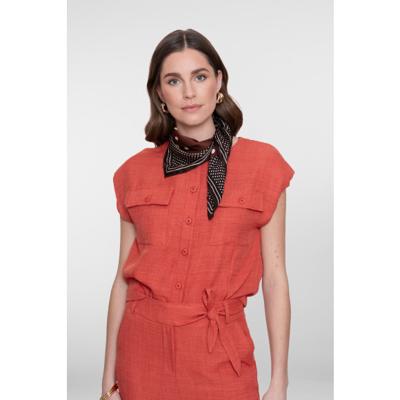 Geisha - Oranje | unisex | Blouse | Oranje | L | regular | Kamst mode