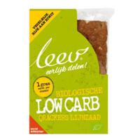 Leev Low Carb Qrackers Lijnzaad (3x2 stuks) - thumbnail