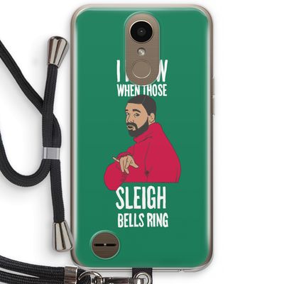 Sleigh Bells Ring: LG K10 (2017) Transparant Hoesje met koord