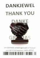 Dankjewel Handje Polystone (3 cm)
