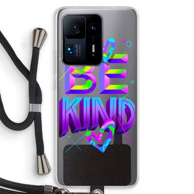 Be Kind: Xiaomi Mi Mix 4 Transparant Hoesje met koord