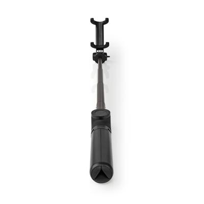 Nedis SEST250BK Uitschuifbare Selfiestick Met Afneembare Draadloze Afstandsbediening Statief Draagbaar Zwart