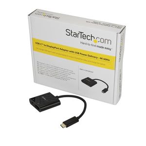 StarTech.com USB C naar DisplayPort adapter met USB Power Delivery 60W 4K 60Hz