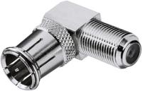Renkforce RF-4196997 tussenstuk voor kabels F F quick Zilver - thumbnail