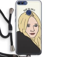 Ashley: Huawei P Smart (2018) Transparant Hoesje met koord