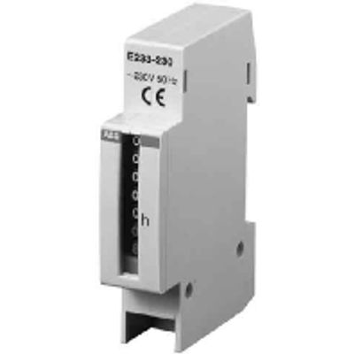 E233-240/60HZ  - Hour counter 240V AC E233-240/60HZ