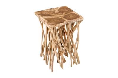 Side table DRIFThout 60cm teak hout naturel - 44715