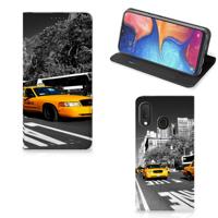 Samsung Galaxy A20e | Book Cover | New York Taxi