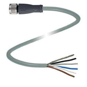 Pepperl+Fuchs 240004-0001 Sensor/actuator connector, geassembleerd Aantal polen (sensoren): 5 15 m 1 stuk(s)