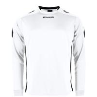 Stanno 411003 Drive Match Shirt LS - White-Black - XXXL