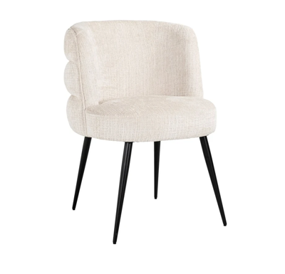 Eetkamerstoel Stella Beige Chenille