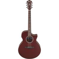 Ibanez AE100 Burgundy Flat elektrisch-akoestische westerngitaar