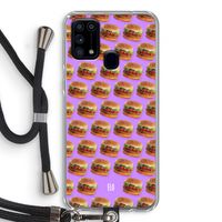 Giants: Samsung Galaxy M31 Transparant Hoesje met koord