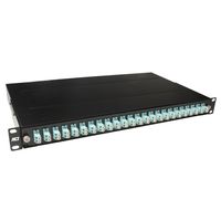 ACT FA2037 Fiber Panel 24 x Duplex LC Multimode OM3