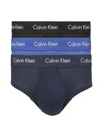 Calvin Klein - 3p Hip Brief - Cotton Stretch - 4KU, Maat:S