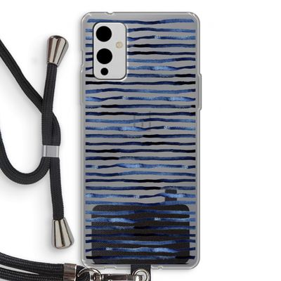 Verrassende lijnen: OnePlus 9 Transparant Hoesje met koord
