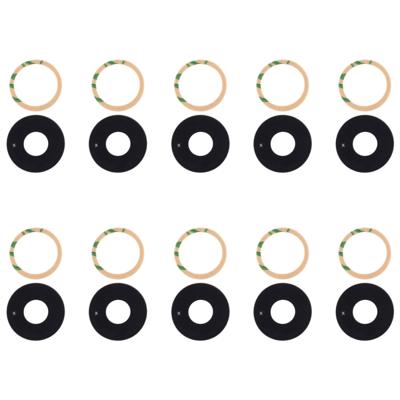10 stuks back camera lens cover & lijm voor Xiaomi mi Mix2