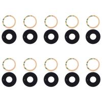 10 stuks back camera lens cover & lijm voor Xiaomi mi Mix2