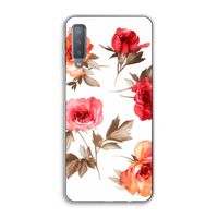 Roosjes: Samsung Galaxy A7 (2018) Transparant Hoesje
