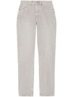 RE/DONE 70s Stove Pipe high-rise slim-cut jeans - Gris - thumbnail