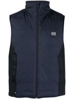 Tommy Hilfiger gilet matelassé à col montant - Bleu - thumbnail