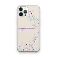 Sterren: iPhone 12 Pro Max Transparant Hoesje