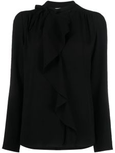 ISABEL MARANT blouse Utah à volants - Noir