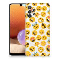 Samsung Galaxy A32 4G | A32 5G Enterprise Editie | TPU bumper | Emoji
