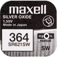 Maxell SR0621SW Wegwerpbatterij SR60 Zilver-oxide (S) - thumbnail