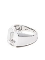 SHAY bague Champion en or blanc 18ct - Argent