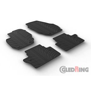 Rubbermatten passend voor Volvo V70/XC70 2007- 4-delig GL0389