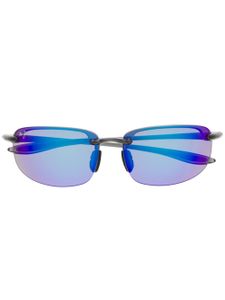 Maui Jim lunettes de soleil à monture ovale - Noir
