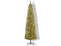Charlton Pilar kerstboom led groen warm wit 160L tips 362 en timer & dimmer h215xd56 cm Black Box - Black box Charlton Pilar kerstboom led groen warm wit 160L tips 362 en timer & dimmer h215xd56 cm Black Box - Black box