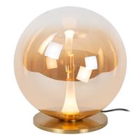 Lucide GISELA - Tafellamp - Ø 30 cm - LED Dimb. - 1x12W 2500K - Amber | Premium