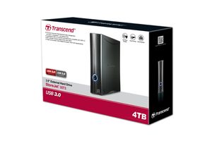 Transcend StoreJet® 35T3 4 TB Externe harde schijf (3,5 inch) USB-A 3.2 Gen 1 Zwart TS4TSJ35T3