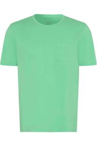 Brax Ultralight Modern Fit T-Shirt ronde hals groen, Effen