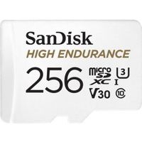 SanDisk High Endurance flashgeheugen 256 GB MicroSDXC UHS-I Klasse 10 - thumbnail