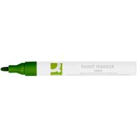 Q-CONNECT paint marker, op oliebasis, ronde punt, groen