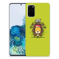 Samsung Galaxy S20 Plus Telefoonhoesje met Naam Doggy Biscuit