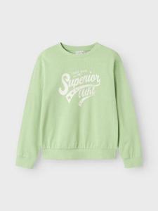 Name it zomer sweater meisjes - groen - Nkfvenus